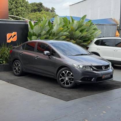 HONDA CIVIC 1.8 LXS 16V FLEX 4P AUTOMÁTICO